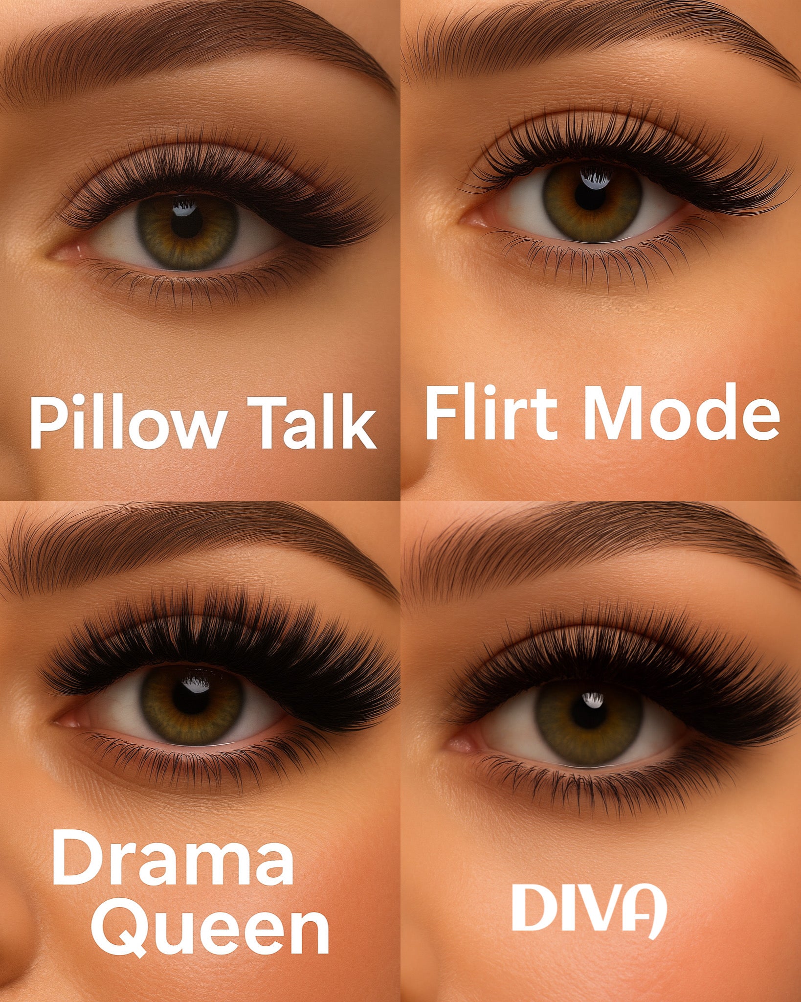 PRE GLUED CLUSTER LASHES